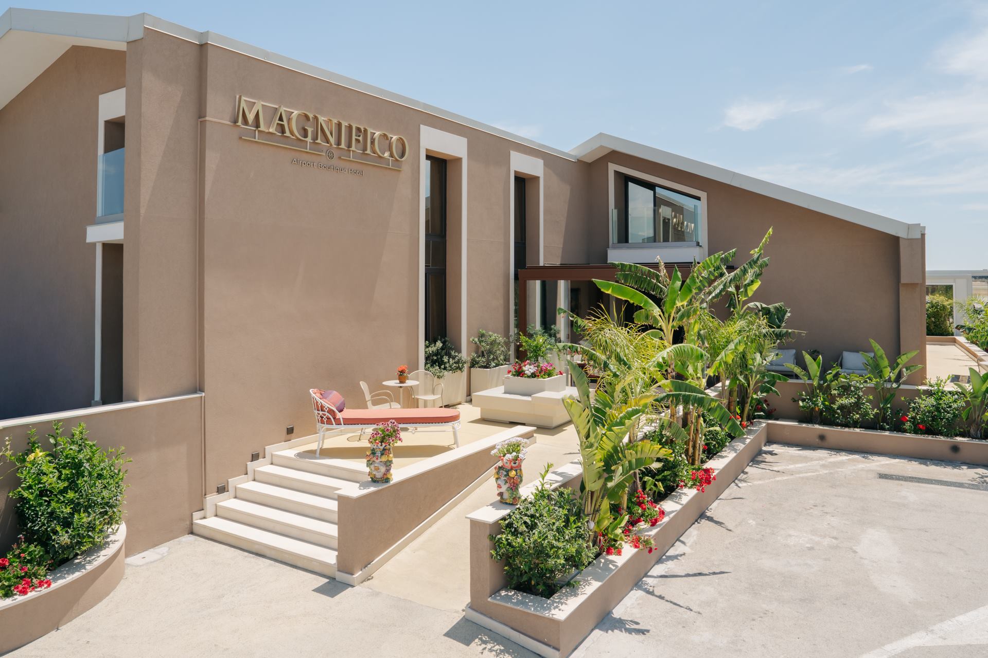 Esterno del Magnifico Catania Airport